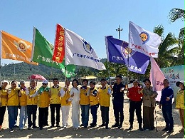 扶殘服務(wù) | 趣享運動，共浴陽光！廣東省第十屆盲人沙灘趣味運動會在珠海舉行